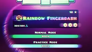 RAINBOW FINGERDASH! - GEOMETRY DASH 2.1