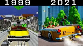 Crazy Taxi Game Evolution [1999-2021]