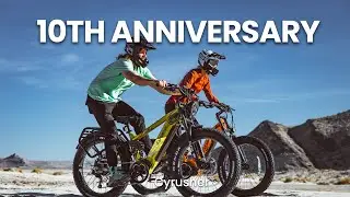 Celebrating a decade of Cyrusher, looking forward to countless more! #cyrusher #10thanniversary