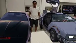VeVe DeLorean and KITT nft