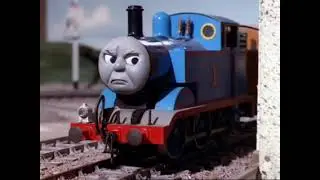 Thomas and Bertie arguing for around 5 minutes about who's faster before making a decision.