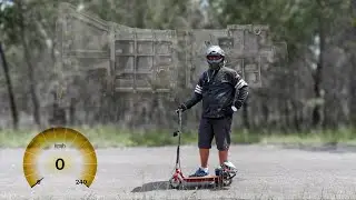 Most dangerous high speed run to date. Maybe. Back by popular demand, GO-PED SHRED (The finale)