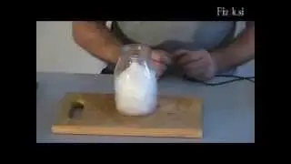 Ice and salt - science experiment - Science experiment