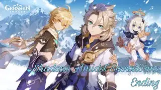 Genshin Impact Shadows Amidst Snowstorms - Boss Fight & Final Cutscene