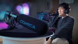Nyanyi Lagu Korea Pakai Shotgun Mic COMICA VM20