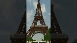 КАК БЫ ВЫГЛЯДЕЛА ЭЙФЕЛЕВА БАШНЯ В МАЙНКРАФТ 🤔
