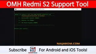OMH Redmi S2 Support Tool - Best Redmi Support Tool | Super Tools