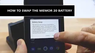 How to Swap the Datalogic Memor 20 Battery