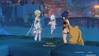 Xiao Cut Scene During Moonchase Event English Dub - Genshin Impact 2.1