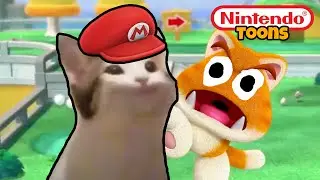 Mario 3D World In A Nutshell ~ Nintendo Toons