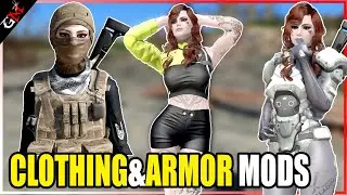 8 HOT🔥Fallout 4 Clothing & Armor Mods for Female Character