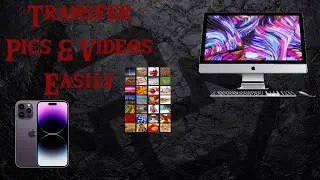 How To Send Pics & Videos from iPhone To Computer (EASY)