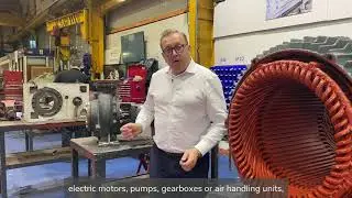 Job advert for engineers - electric motor, pump, gearbox or air handing unit repair engineers.