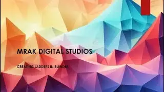 creating ladders in blender