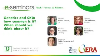 Genetics and CKD: how common is it? When should we think about it?