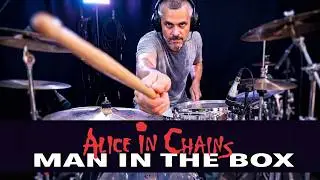ALICE IN CHAIN - MAN IN THE BOX (DRUM COVER,  COVER BATERÍA) (PEARL CRYSTAL BEAT)