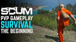 SCUM 0.5 gameplay 2021 | PvP survival episode 1 | The beginning