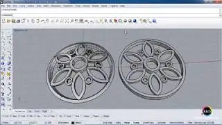 How to Create Flat and Dome 3D object using Extrude and Project Command in Rhinoceros