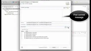 Eclipse - Share Project with git