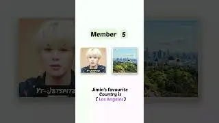 BTS members favourite country apart from South korea🇰🇷 #bts #btsarmy #btsshorts
