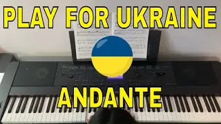 Andante - Performed by Harshini - Supporting Play For Ukraine