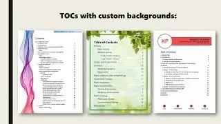 Creating a Table of Contents from PDF Bookmarks with AutoBookmark
