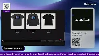 Live merch store use code shaolin for a 25% discount!!!  #TeamShaolin