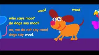 Who says moo