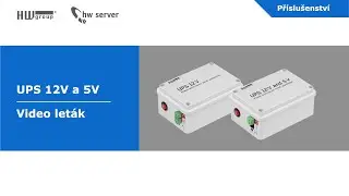 UPS 12V a 5V - HWg Video leták - HV82