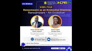 NCAM24 - Ransomware as an Existential Dilemma: [Webinar] Ransomware - An Evolution
