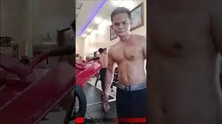 Abang Berotot Gym Keringetan | Hot Muscle Gym Sweaty