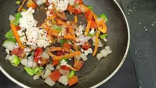 Recipe #1 -Weight Loss -  Yummy Mix Veg Kathi Roll]