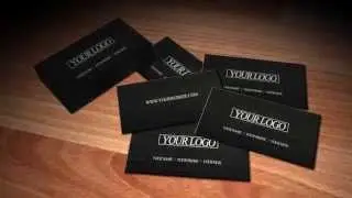 Business cards - After Effects template