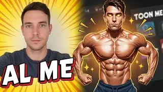 Create AI-Generated 6-Pack Photos with Toon Me App | Easy Tutorial