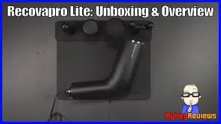 Recovapro Lite: Hand-Held Percussion Massager | Unboxing & Overview | MyKeyReviews
