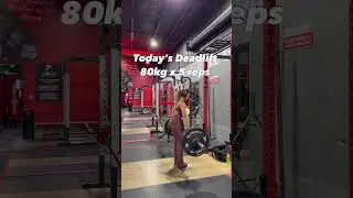Deadlifts  #gymworkout #strengthtraining #fbmactive