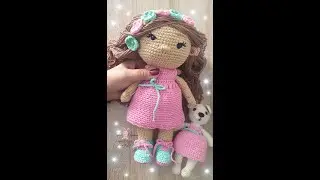 Papusa crosetata Sophie(tutorial video pas cu pas)- Partea 1 - Picioarele