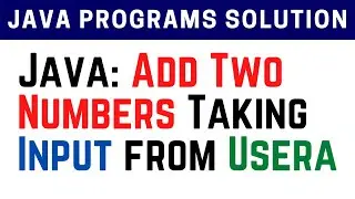 How to Add Two Number Taking User Input in Java Program (Urdu / Hindi) || Technical Hassan Ali