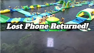 I found a Lost Iphone scuba diving and the cops showed up!