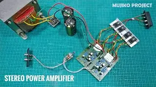 How to assemble the OCL 300 watt Stereo Power Amplifier