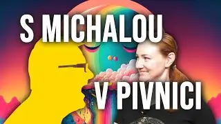 S Michalou v pivnici