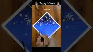 Diwali Painting 💥💥 / Acrylic Painting / #shorts