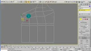 3dsmax.  Урок 215. Перемещение групп вершин