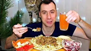 MUKBANG Pasta with liver, pickles / ASMR MUKBANG / Mukbang Senya / eating show / 먹방