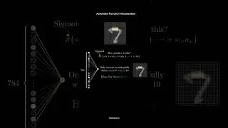 Activation Function Visualisation  #ai #machinelearning #deeplearning