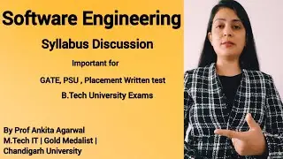 Software Engineering Complete Syllabus Discussion | Important for Competitive & B.Tech Exams |