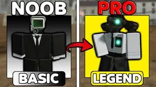 I Defeated Train Route And Obtained Tv Head Woman! Noob To Pro S2 Ep 1- Titan Tower Defense