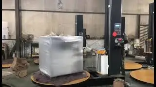 Pallet wrapper with scale