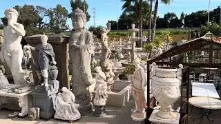 Encontre aqui Esculturas esculpidas à mão em mármore e desfrute de um paisagismo único e encantador.
