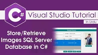 Visual Studio Tutorial 12 How to Store/Retrieve Images SQL Server in Windows Form App